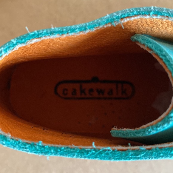 NWOT Cakewalk Greenies Toddler Shoes. EU25. Suede - Picture 7 of 9